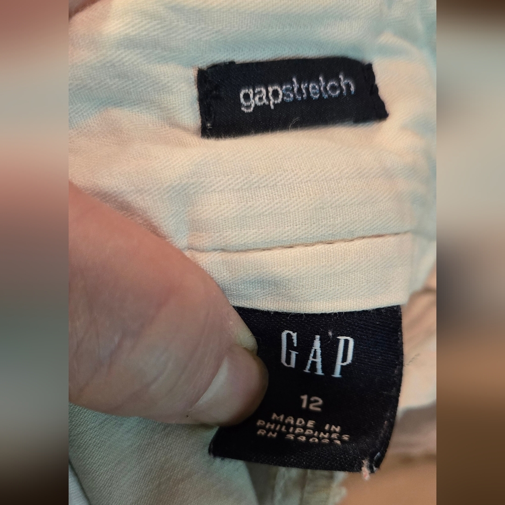 GAP Stretch Women's Tan Trousers Sz12 - Picture 9 of 9